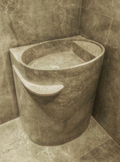 Bancada de Mármore Franco da Rocha